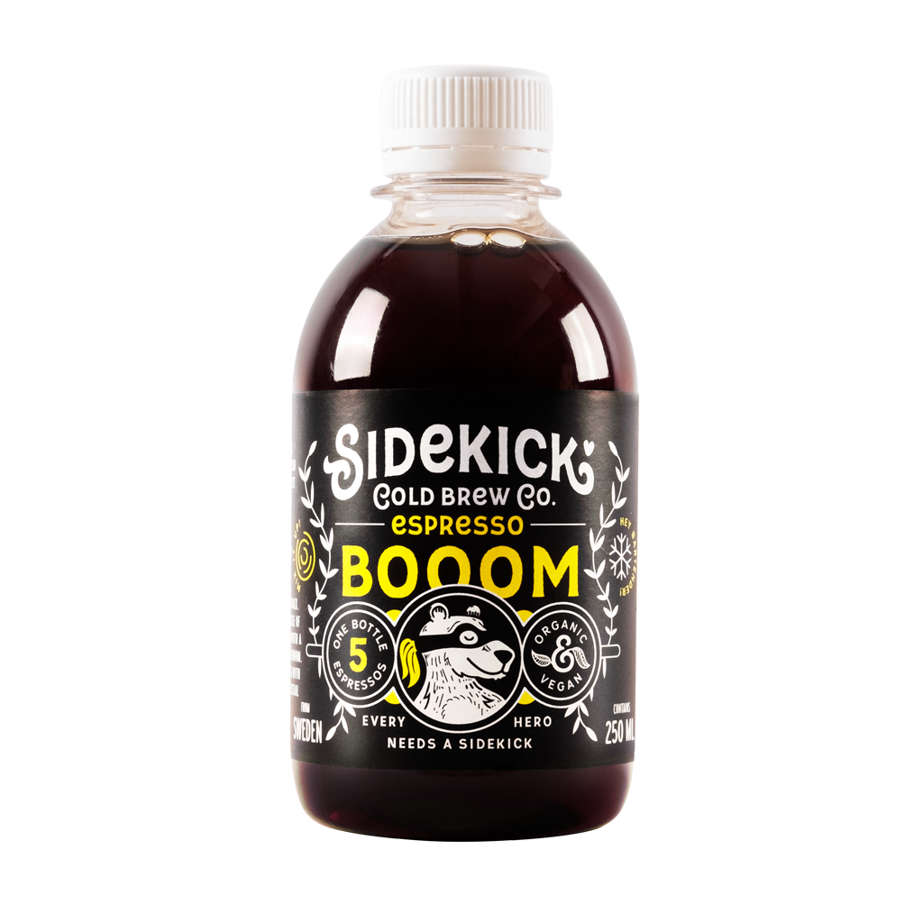 Sidekick Espresso BOOOM - 250 ml, 5 bottles